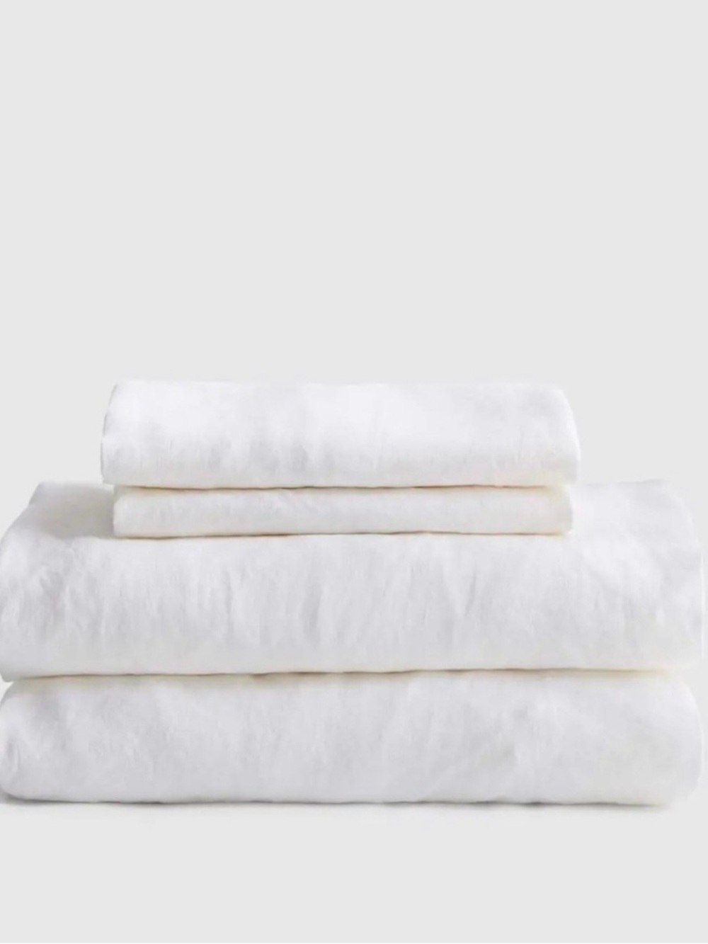 Quince NWOT European Linen Sheet Set- Cal King